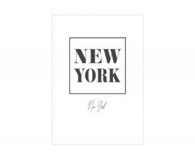 NEW YORK Rahmen