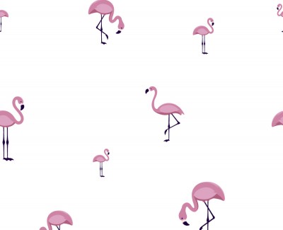 Flamingo-Tapete