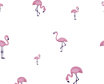 Flamingo-Tapete